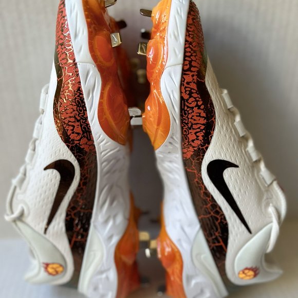 Nike Alpha Huarache Elite 4 Low NRG Phoenix Open Cleats FB9121-160 Size 7 Men's - Picture 1 of 9